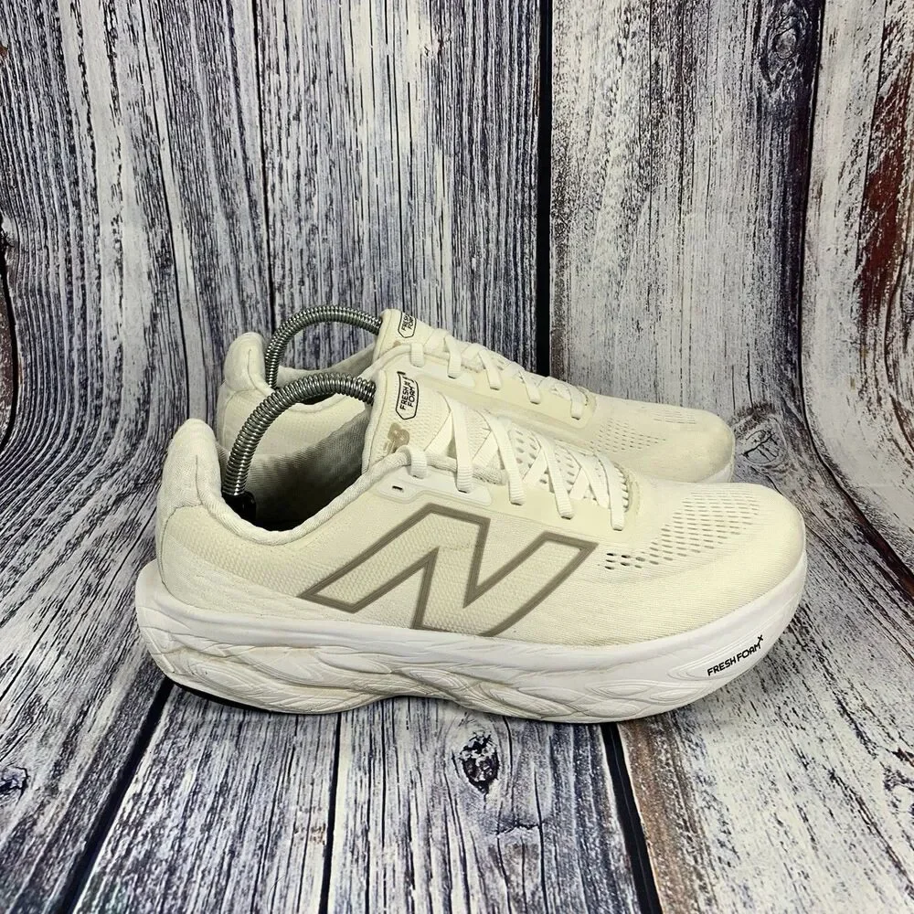 New Balance Fresh Foam X 1080 v14 White Running Shoes W1080W14 Women’s Size 11